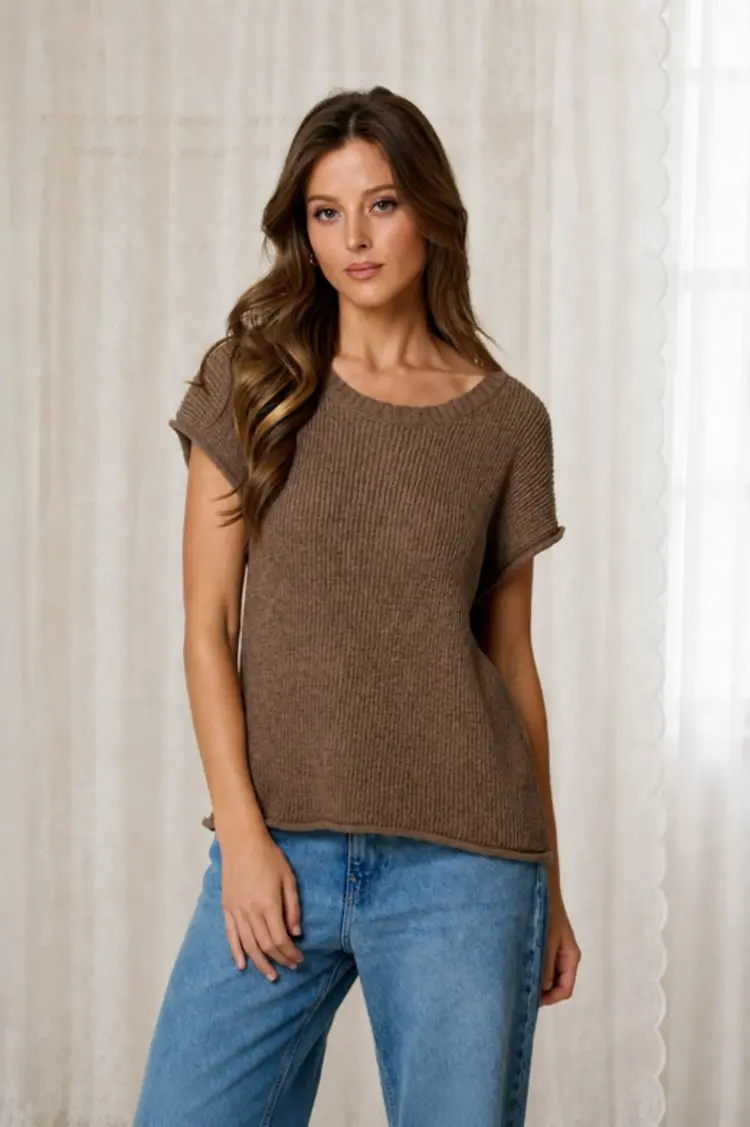 Sweater Top Chocolate