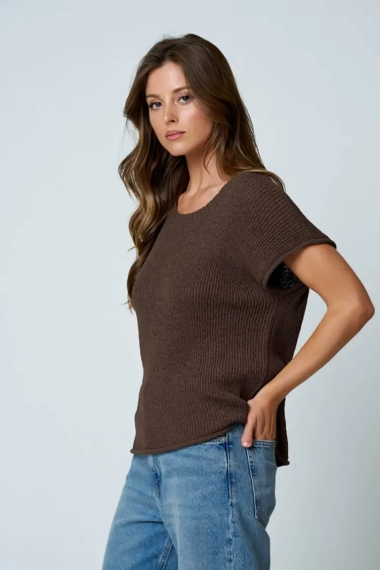 Sweater Top Chocolate