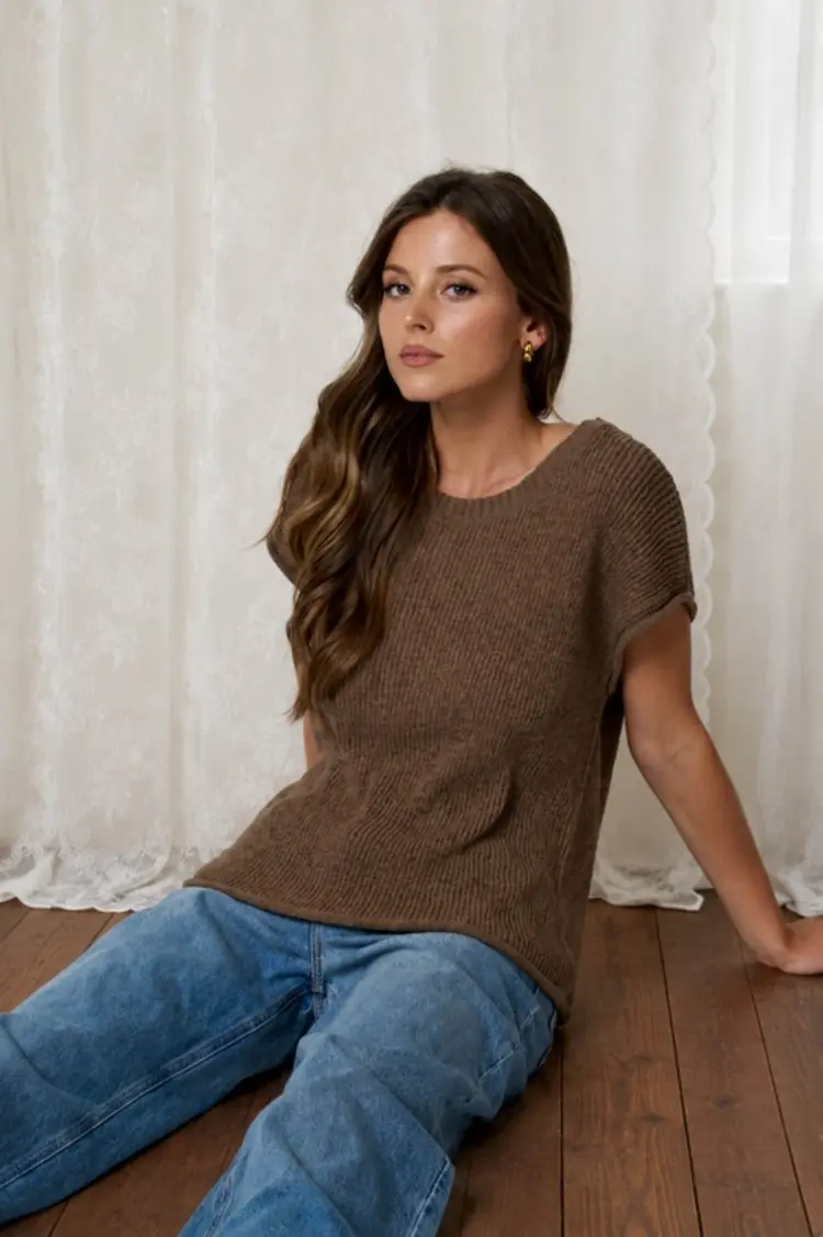 Sweater Top Chocolate