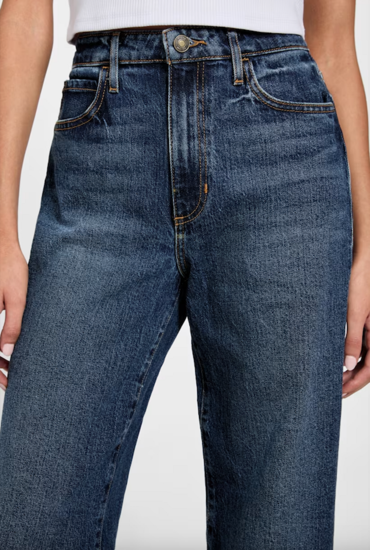 Guess High Rise Wide Leg Jeans