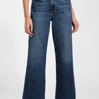 Guess High Rise Wide Leg Jeans