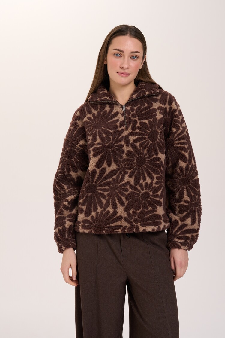 24 Colours Trish Flower Fleece