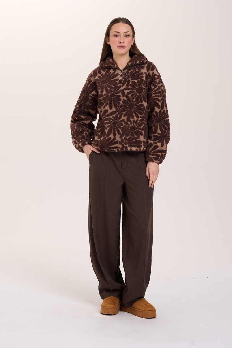 24 Colours Trish Flower Fleece