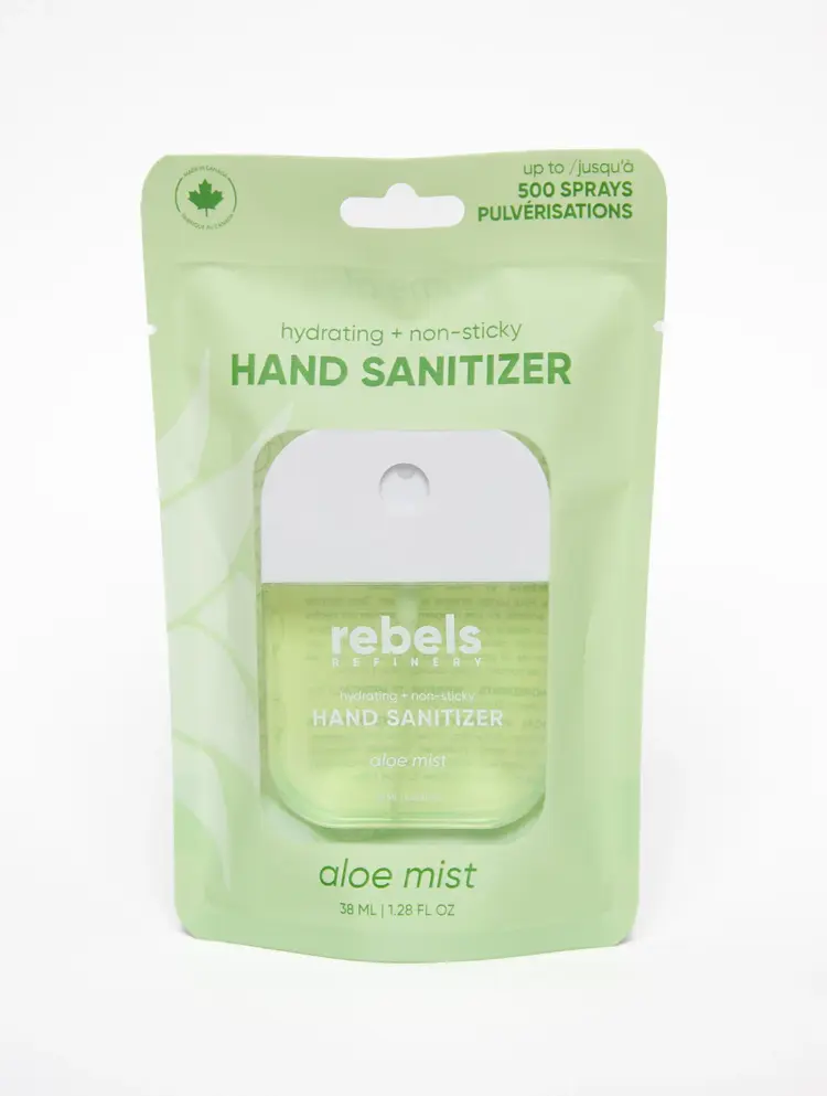 Rebels Aloe Mist Pocket Hand Sanitizer