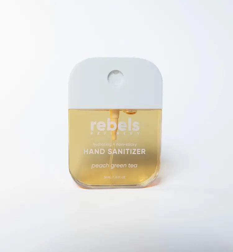 Rebels Peach Green Tea Pocket Hand Sanitizer