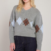 Room 34 Argyle Sweater