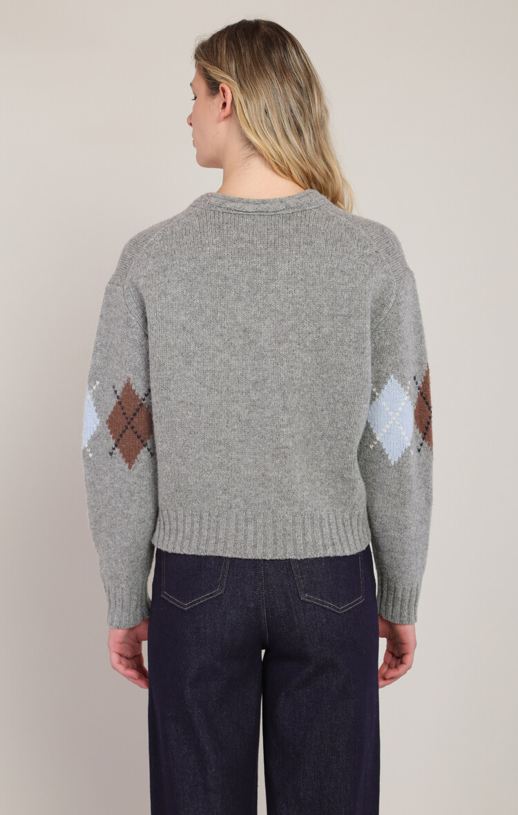 Room 34 Argyle Sweater