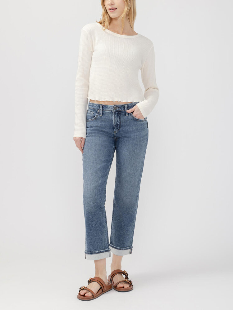Silver Jeans Co. Chelsea Boyfriend Jeans