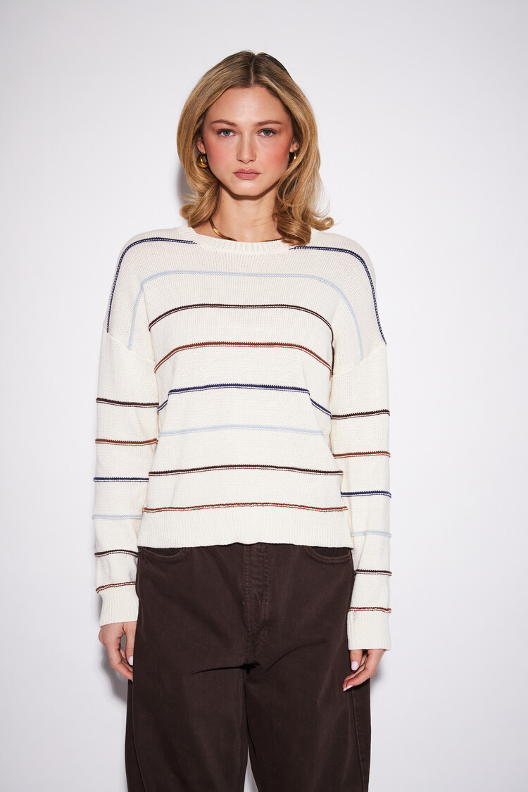 John + Jenn Sherry Stripe Crew