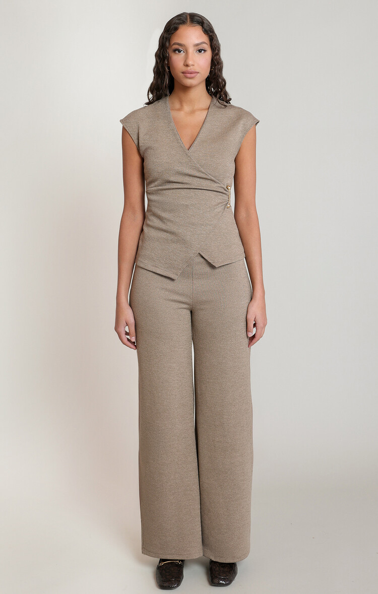 Dex Pull on Pant Light Brown