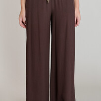 Dex Chocolate Flowy Pants