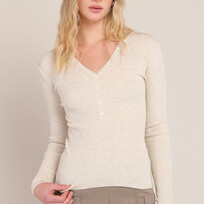 Room 34 Cream V Henley