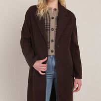 Room 34 Brown Long Soft Coat