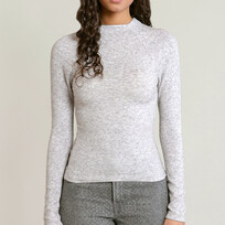 Dex Light Grey Raglan Top