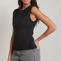 Dex Black Cinch Top