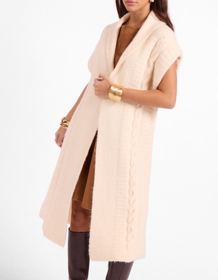 Sage the Label Camden Long Sweater Vest