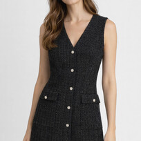 Dex Tweed Mini Dress