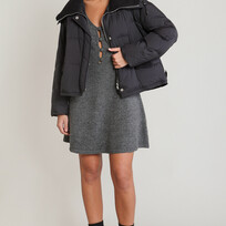 Dex Puffer Jacket – Black