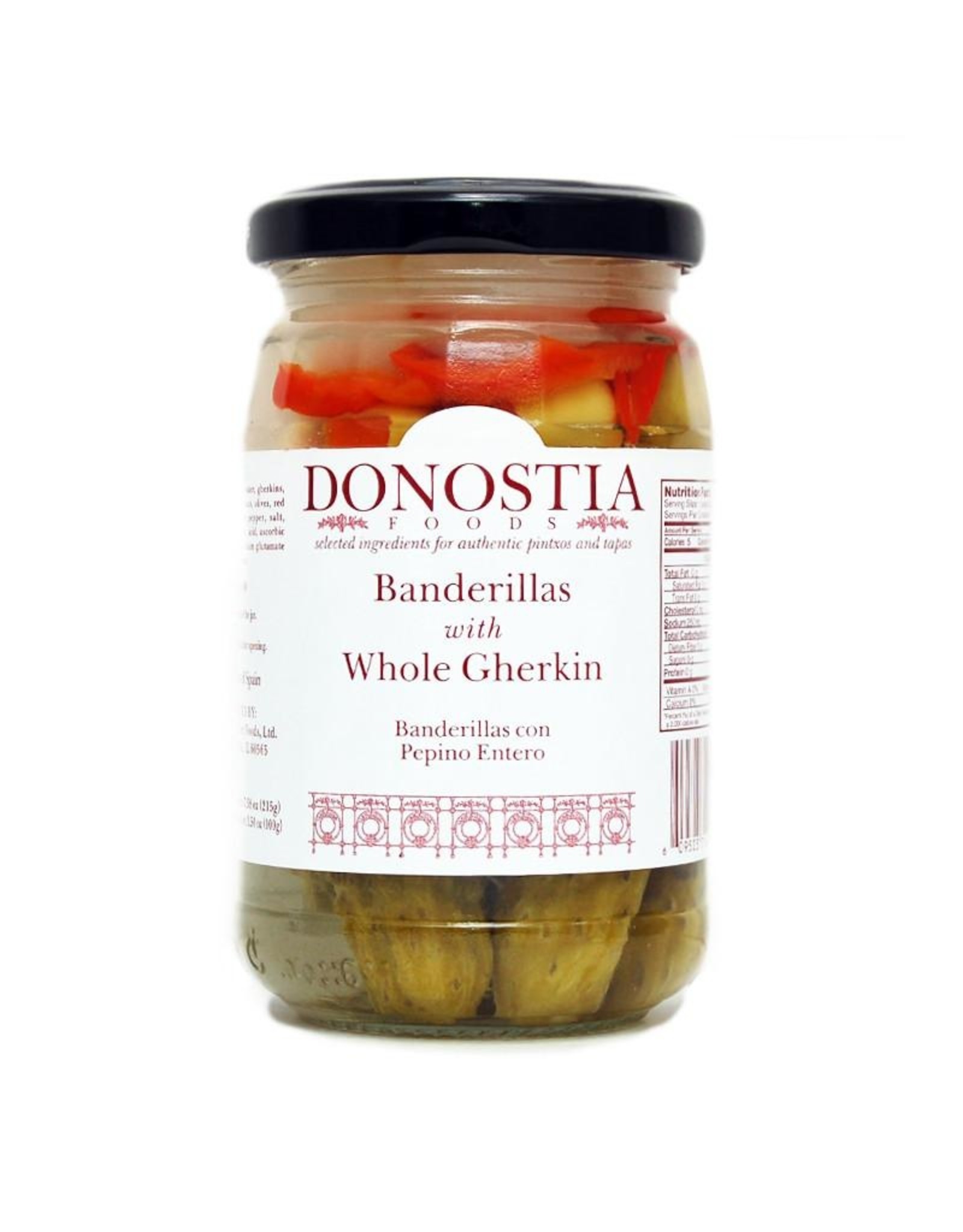 Donostia Foods Banderillas with Whole Gherkin