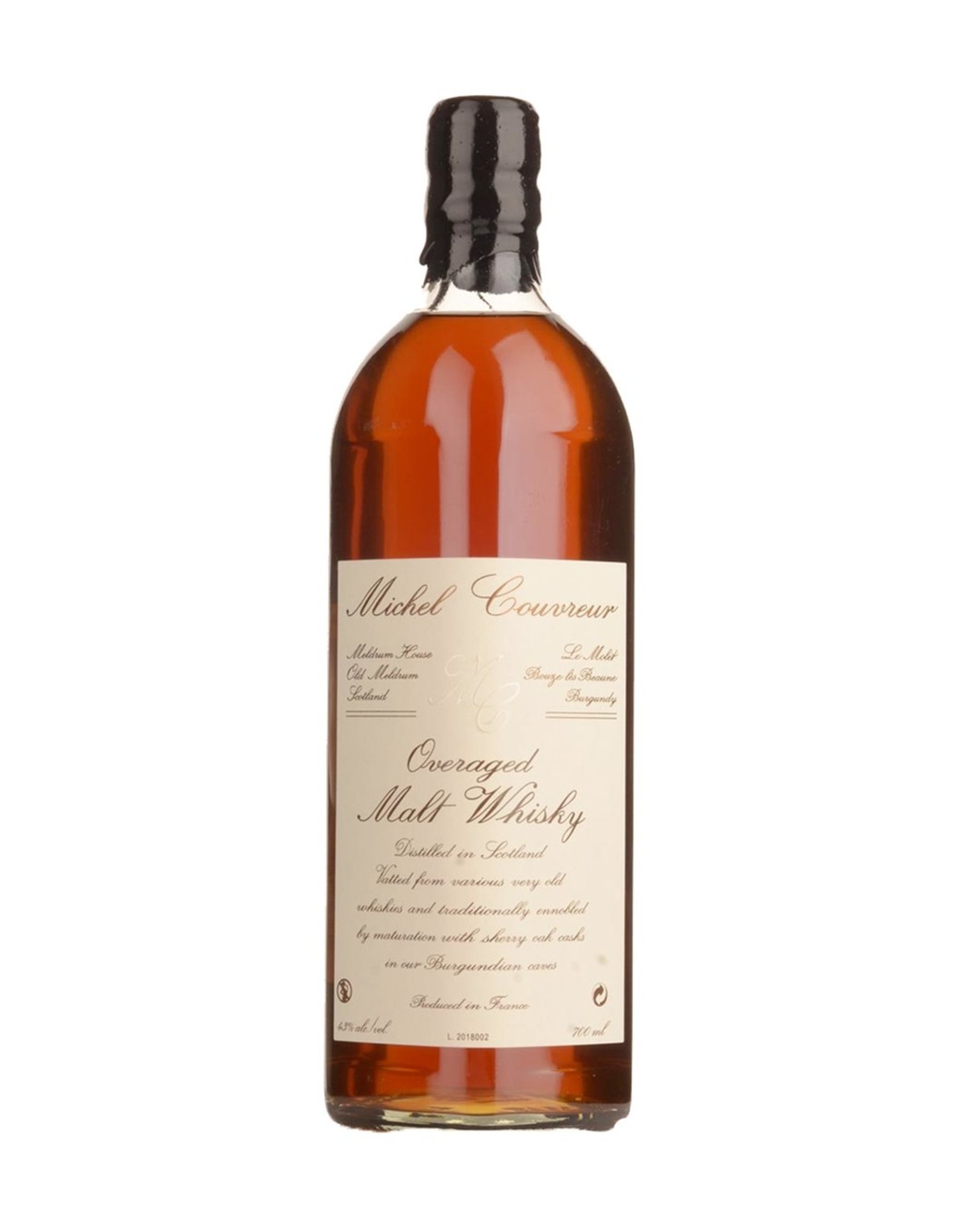 Michel Couvreur Overaged 12 Year Old Malt Whiskey