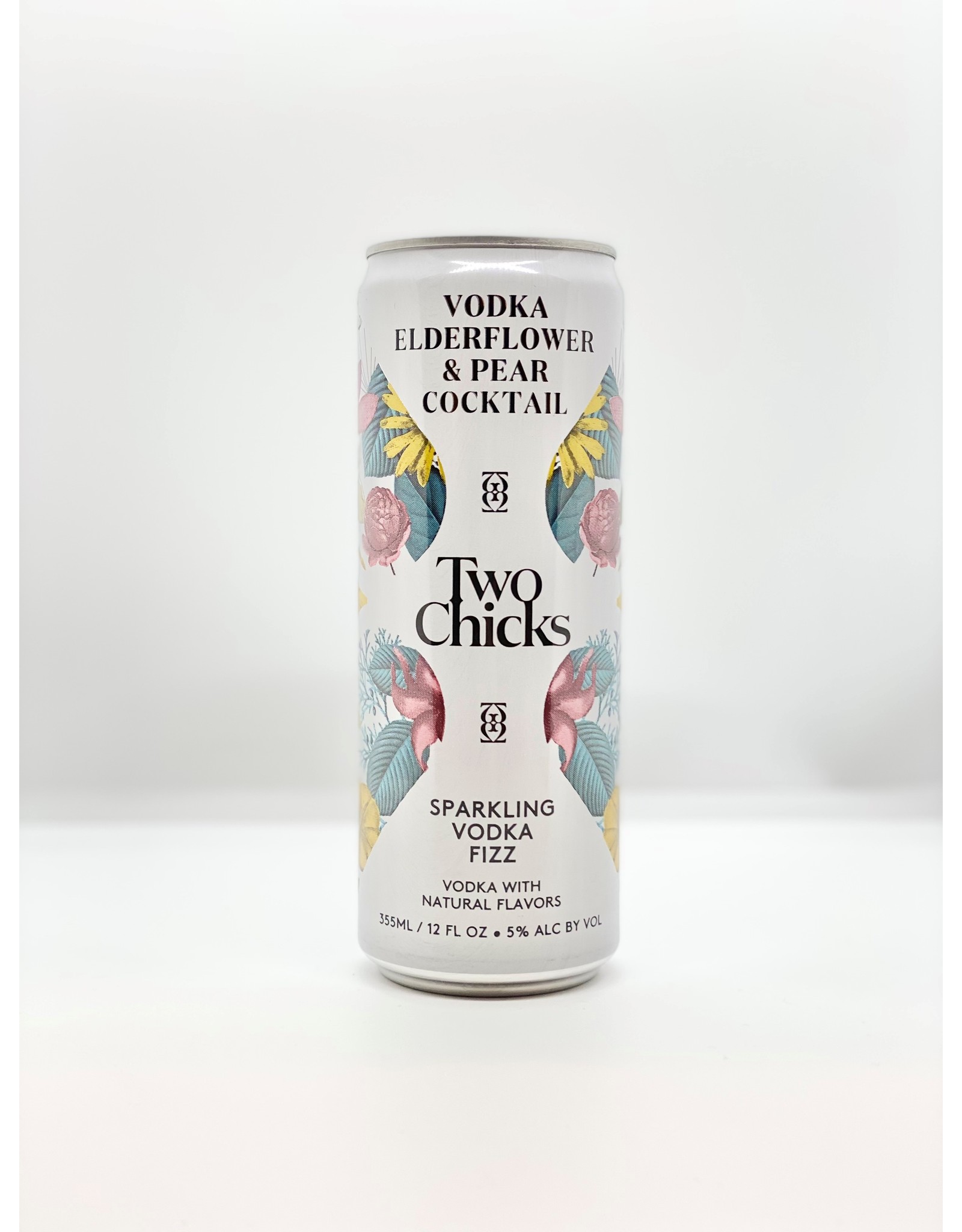 Two Chicks Vodka Fizz Sparkling Cocktail Can
