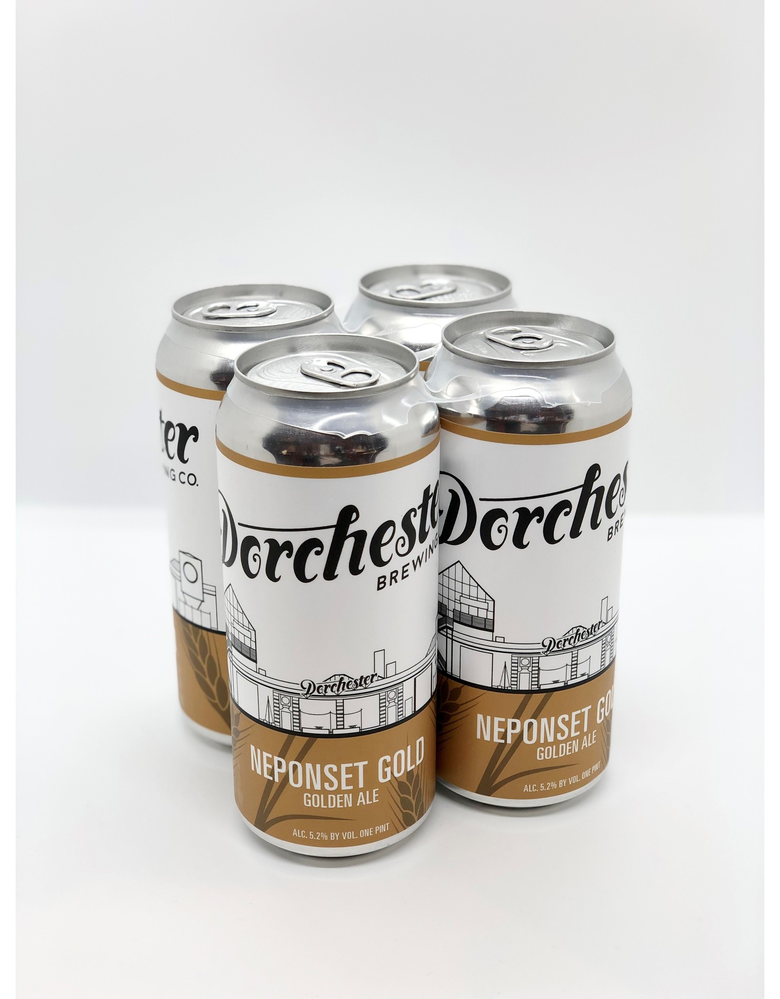Dorchester Brewing Co. Neponset Gold Golden Ale 4pk 16oz Cans