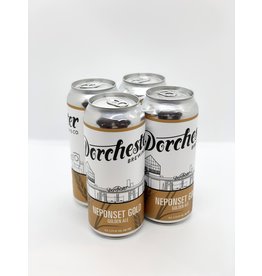 Dorchester Brewing Co. Neponset Gold Golden Ale 4pk 16oz Cans