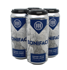 Schilling Beer Co. Boniface Export-Style Helles Lager 4pk 16oz cans