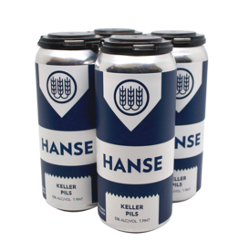 Schilling Beer Co. Hanse Keller Pilsner 16oz 4pk Cans