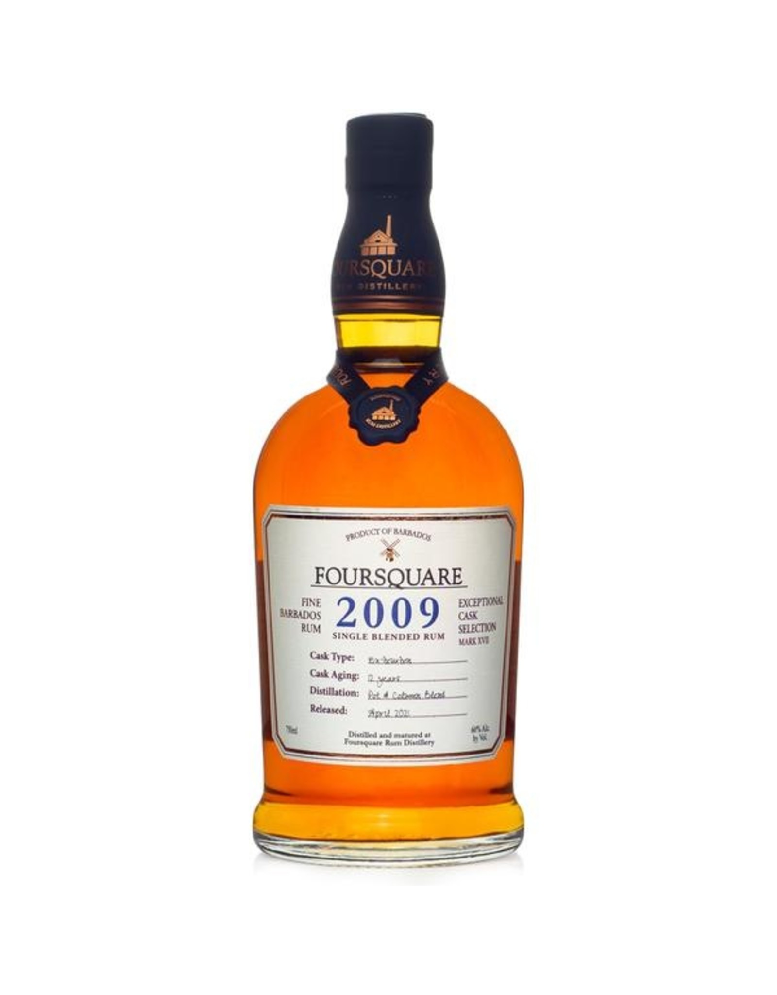 Foursquare 2009 12 Year Rum Exceptional Cask Selection