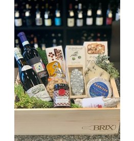 BRIX Wine and Cheese Gift Basket