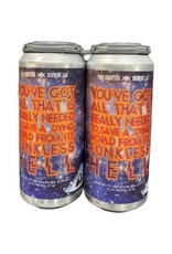 Four Quarters Brewing Funkless Hell IPA 16oz 4pk Cans