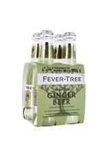 Fever Tree Ginger Beer 4pk 200ml Bottle