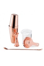 Cocktail Kingdom Essential Cocktail Set Copper Plated