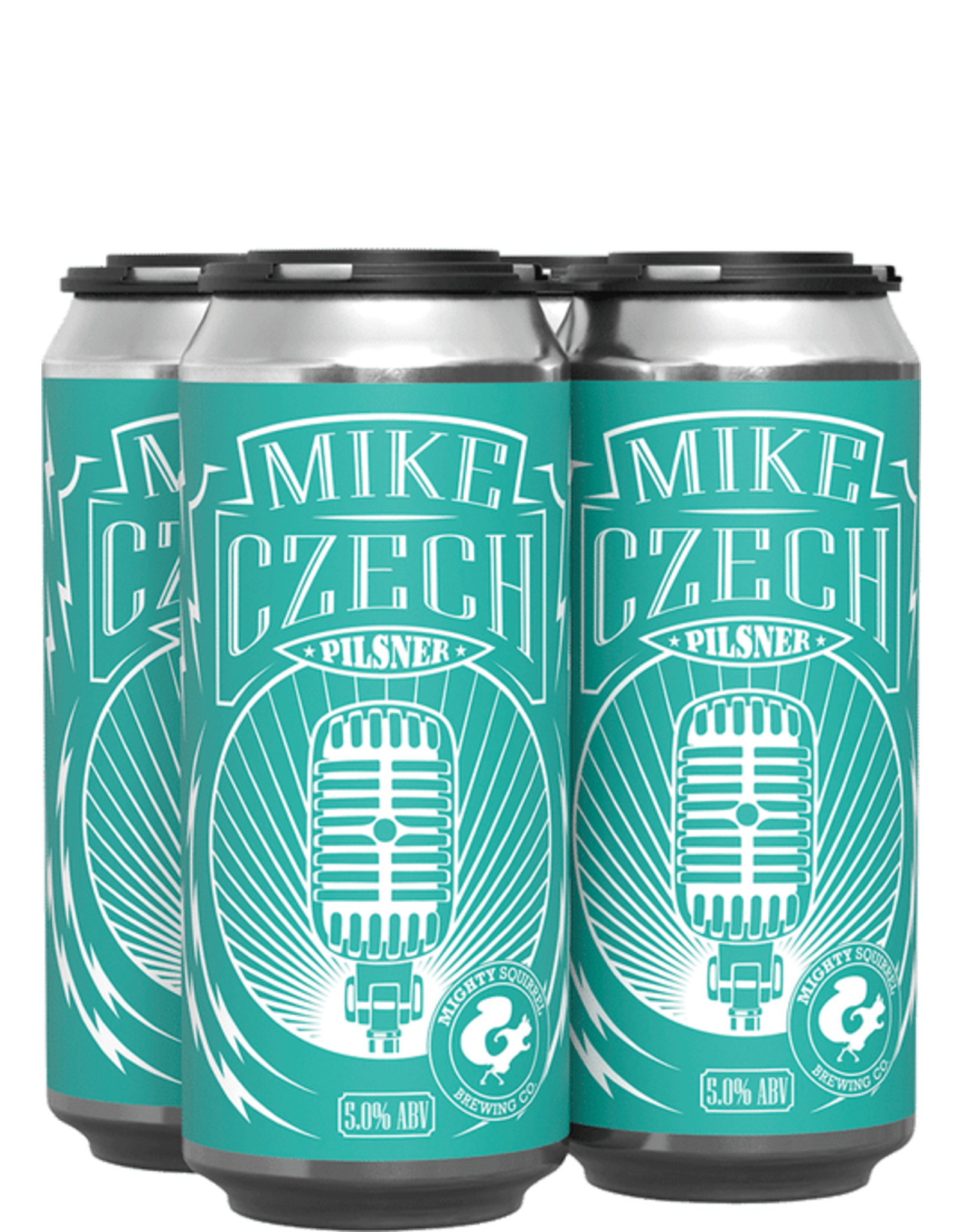 Mighty Squirrel Mike Czech Pilsner 4pk 16oz Cans