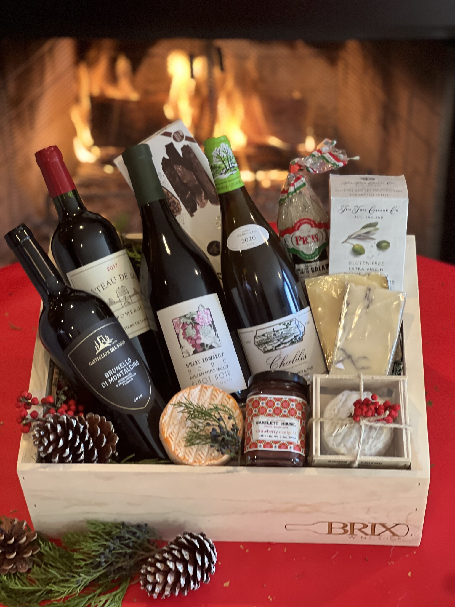 BRIX Ultimate Holiday Gift Basket BRIX Wine Shop