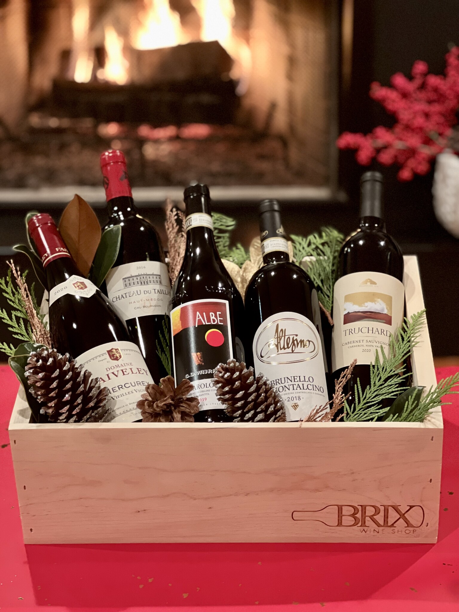 Cellar Selection Gift Basket BRIX Wine Shop