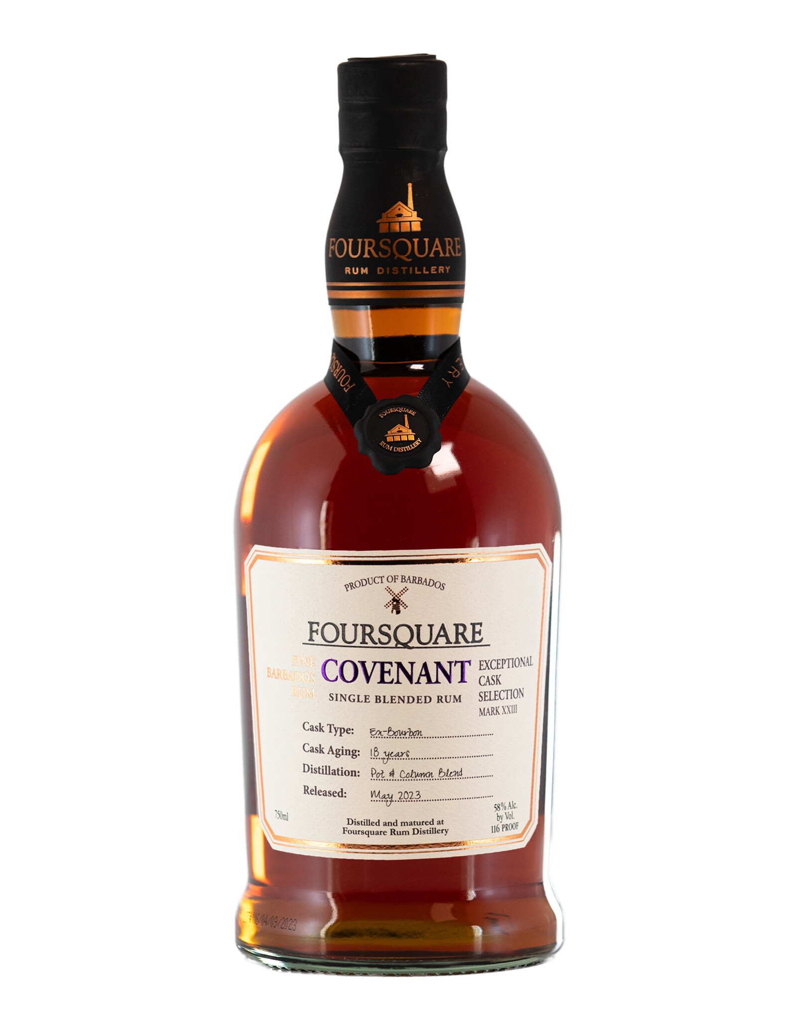 Foursquare Covenant 18 Year Barbados Rum Exceptional Cask Selection