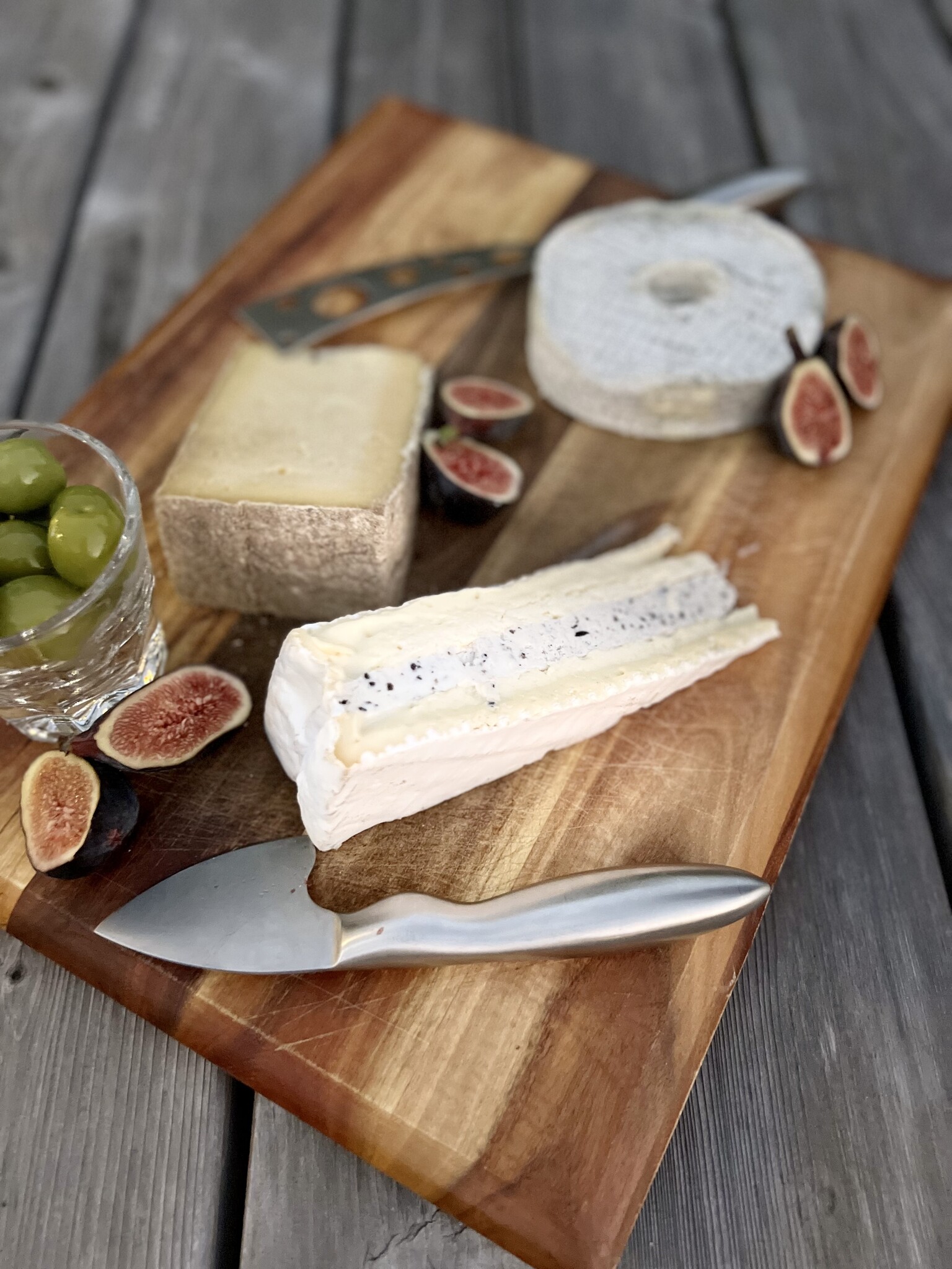 Selection of Three Cheeses BRIX Wine Shop