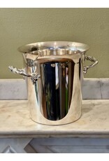 Art Deco Wine Bucket - Silver Plate