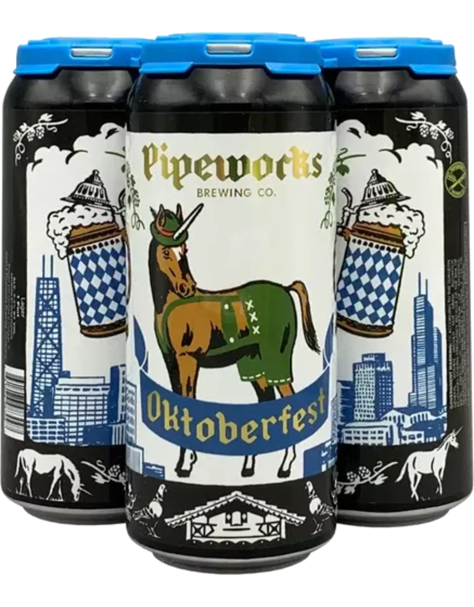 Pipeworks Brewing Oktoberfest Lager 16oz 4pk Cans