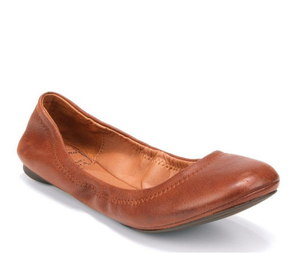 lucky brand leather flats