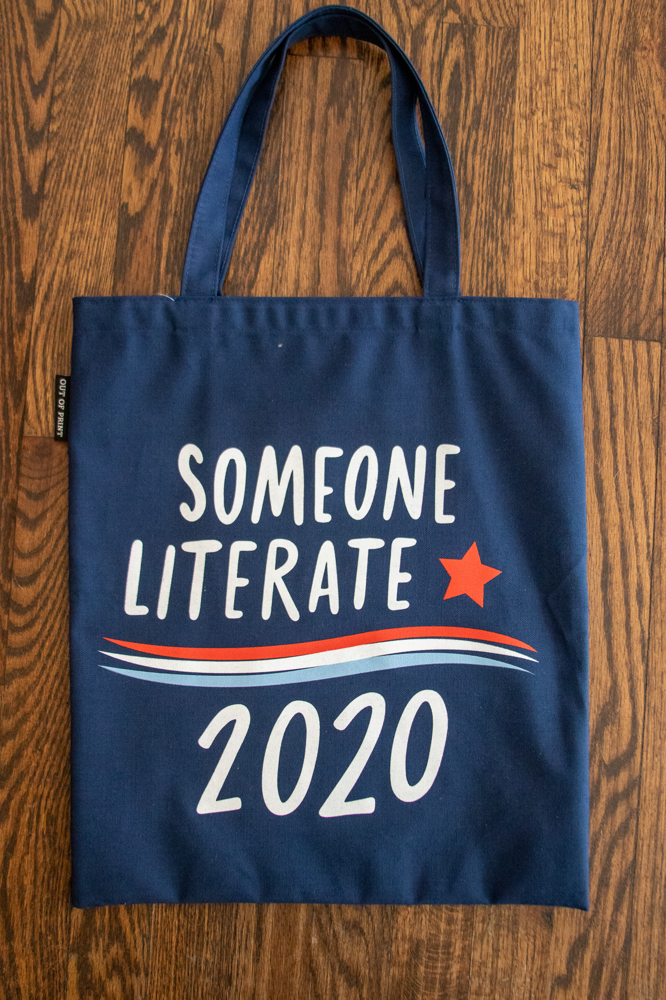 out of print tote bags