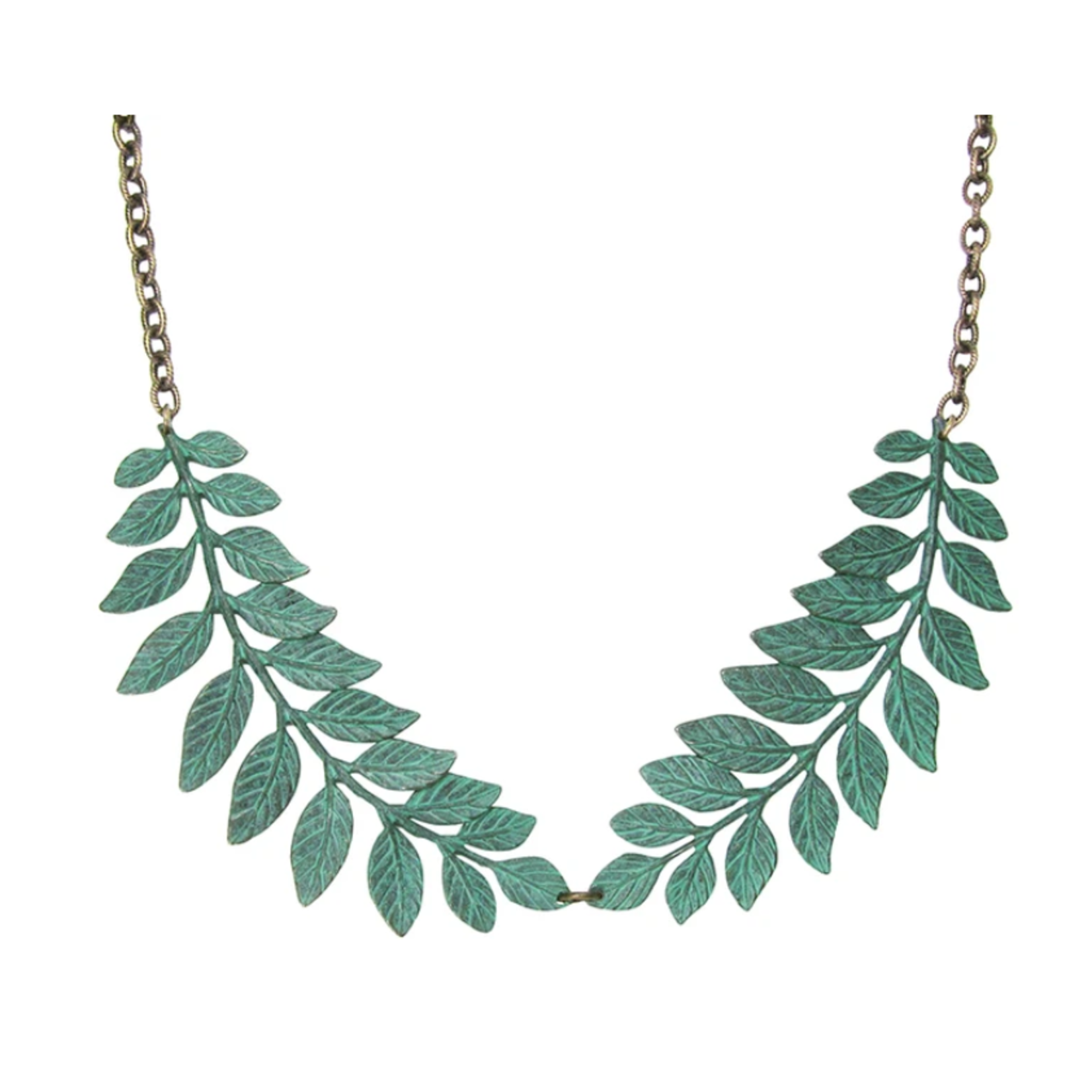 Ornamental Things Leafy Collar Necklace