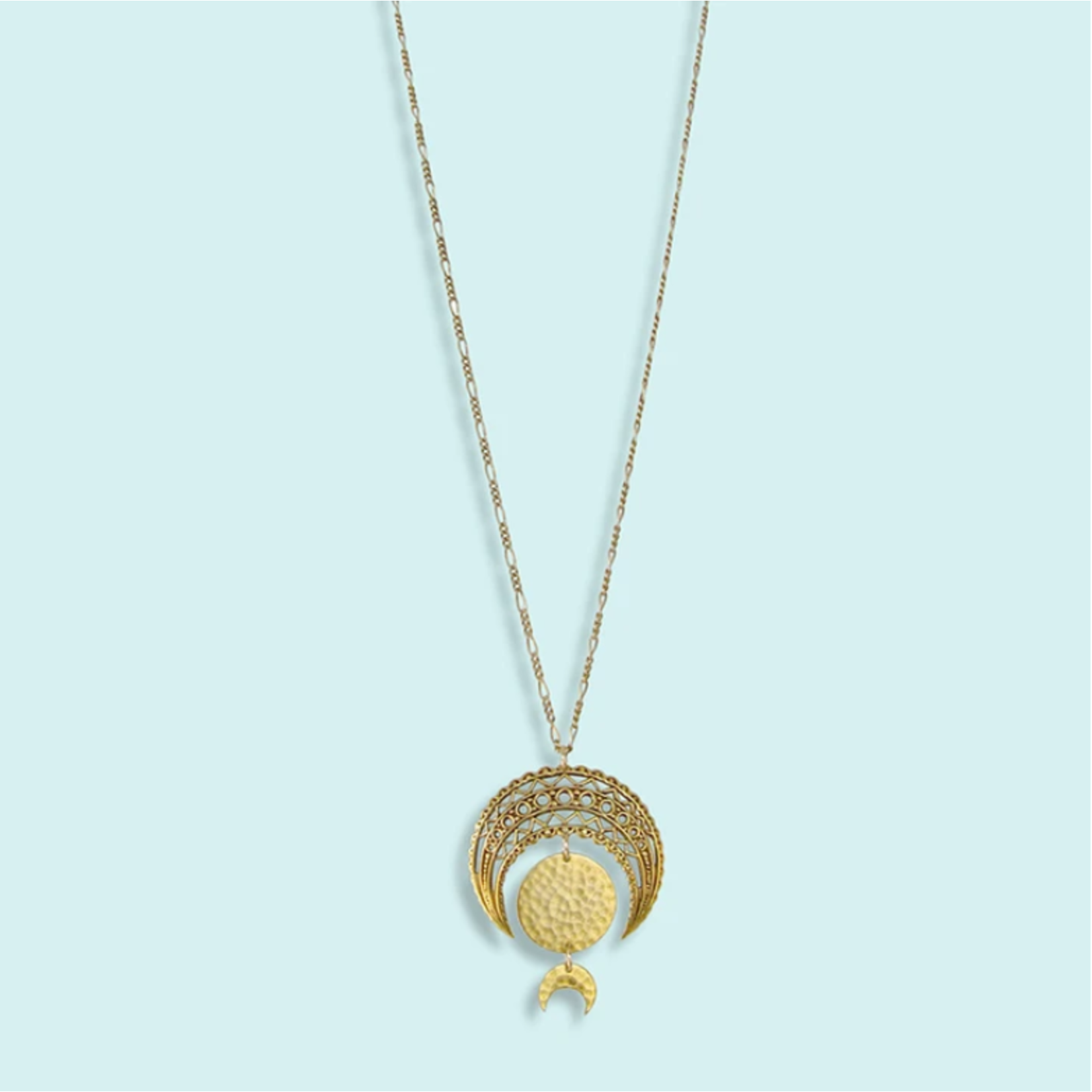 Ornamental Things Moon Phase Necklace