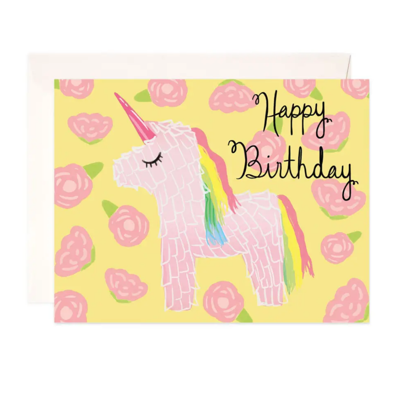 Bloomwolf Studio Unicorn Birthday Greeting Card