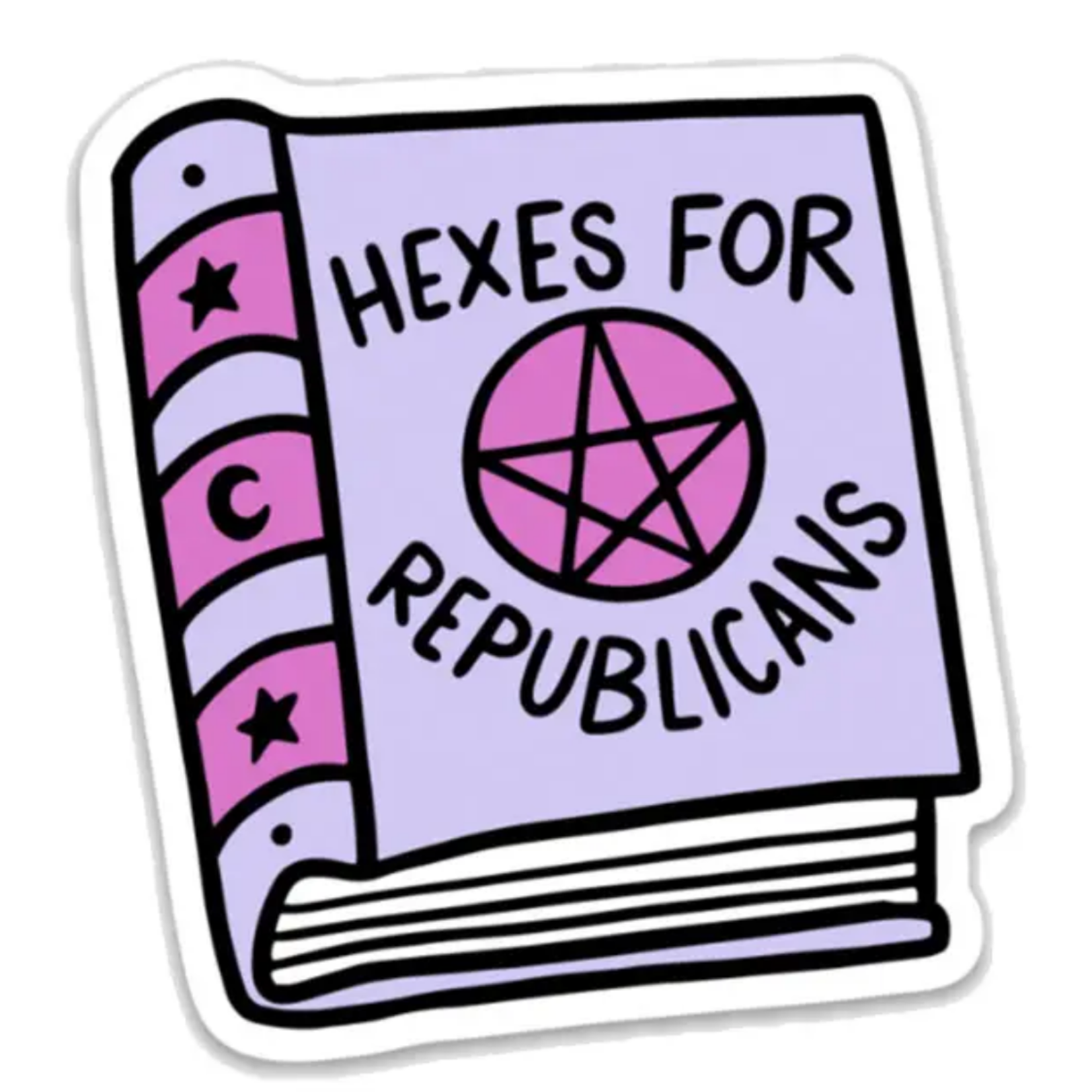 Brittany Paige Hexes For Republicans Sticker