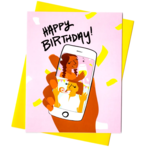 Rhino Parade Facetime Birthday Card