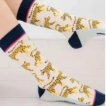 Woven Pear Purrfect Cat Socks