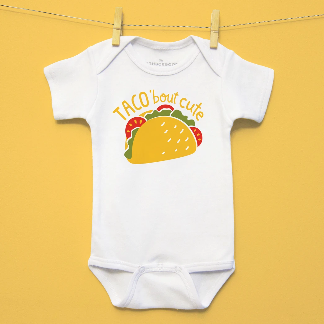 taco bout cute onesie
